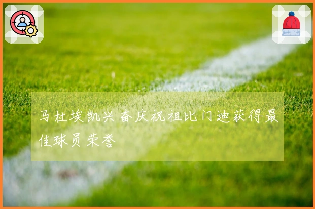 马杜埃凯兴奋庆祝祖比门迪获得最佳球员荣誉